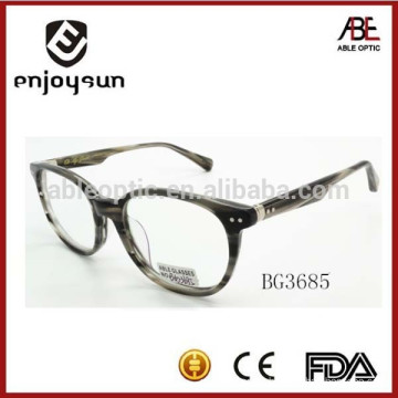 2015 custom logo fashion lady acetate optical spectacles frame